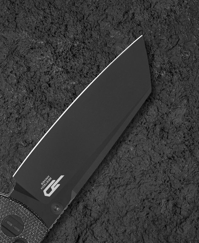 Bestech Slasher BG56A-2 D2 Blade Micarta Handle Crossbar Lock Folding Knife