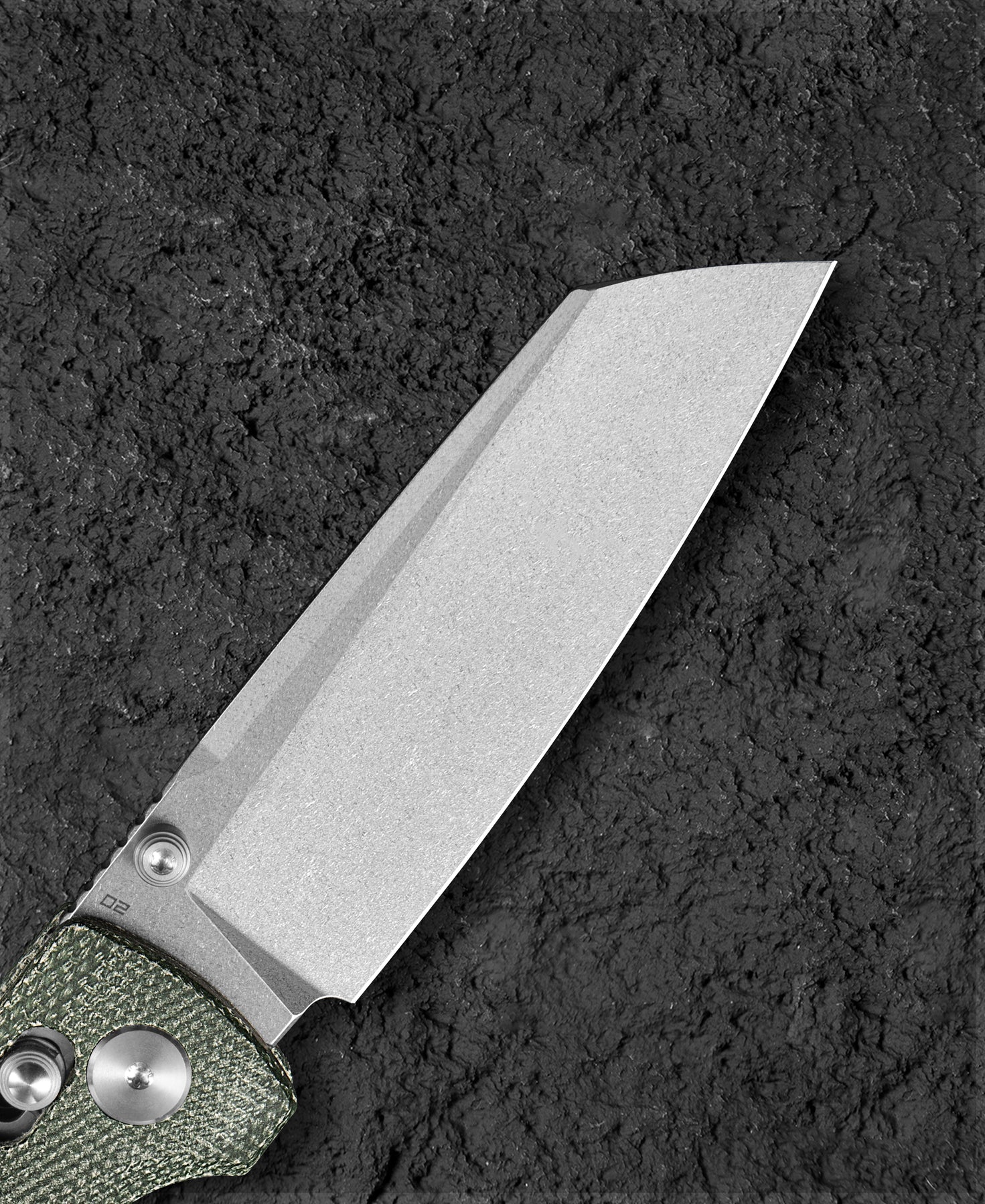 Bestech Slasher BG56B-1 D2 Blade Micarta Handle Crossbar Lock Folding Knife