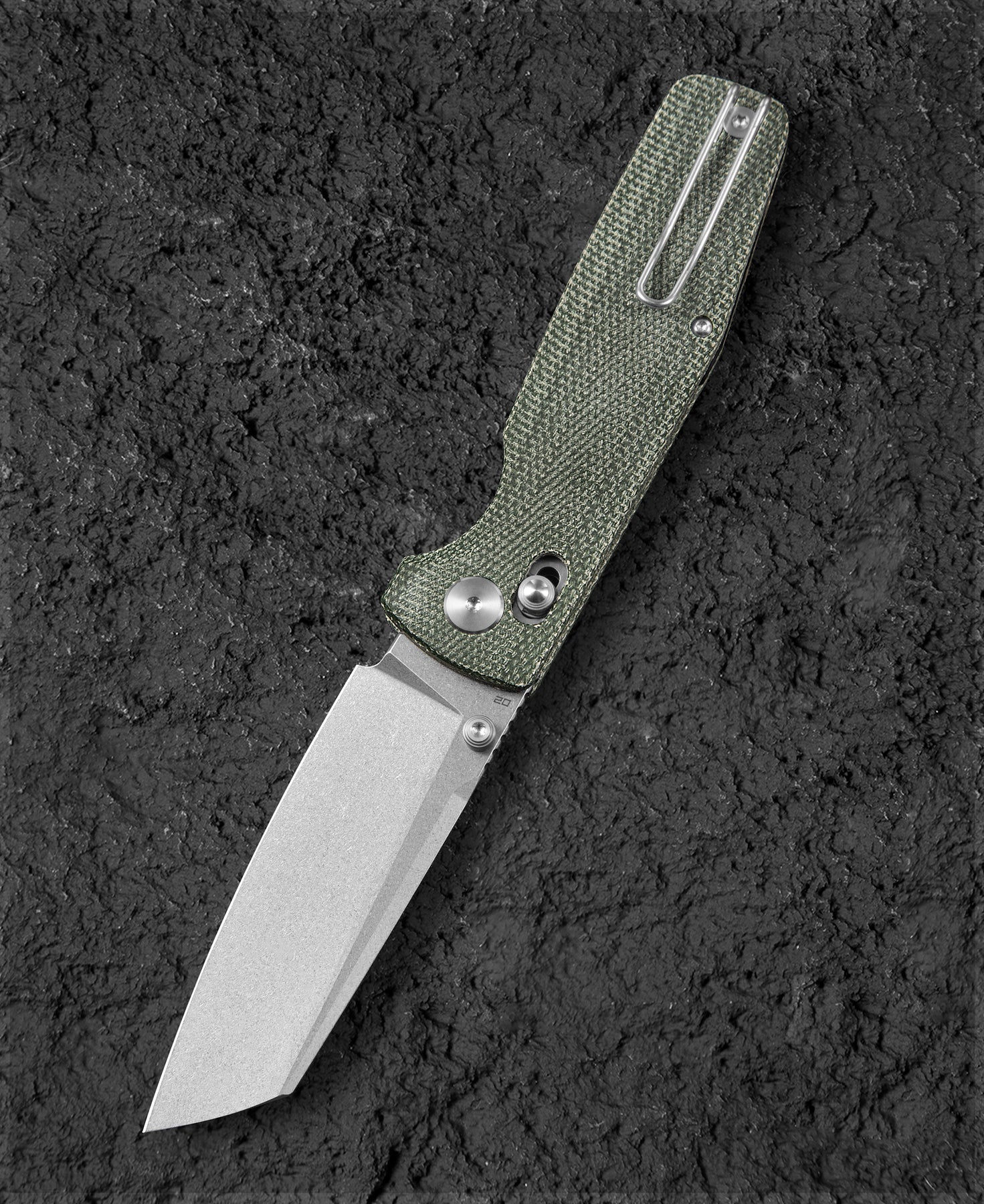 Bestech Slasher BG56B-1 D2 Blade Micarta Handle Crossbar Lock Folding Knife