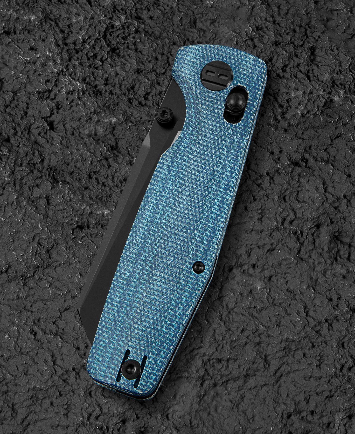 Bestech Slasher BG56C-2 D2 Blade Micarta Handle Crossbar Lock Folding Knife