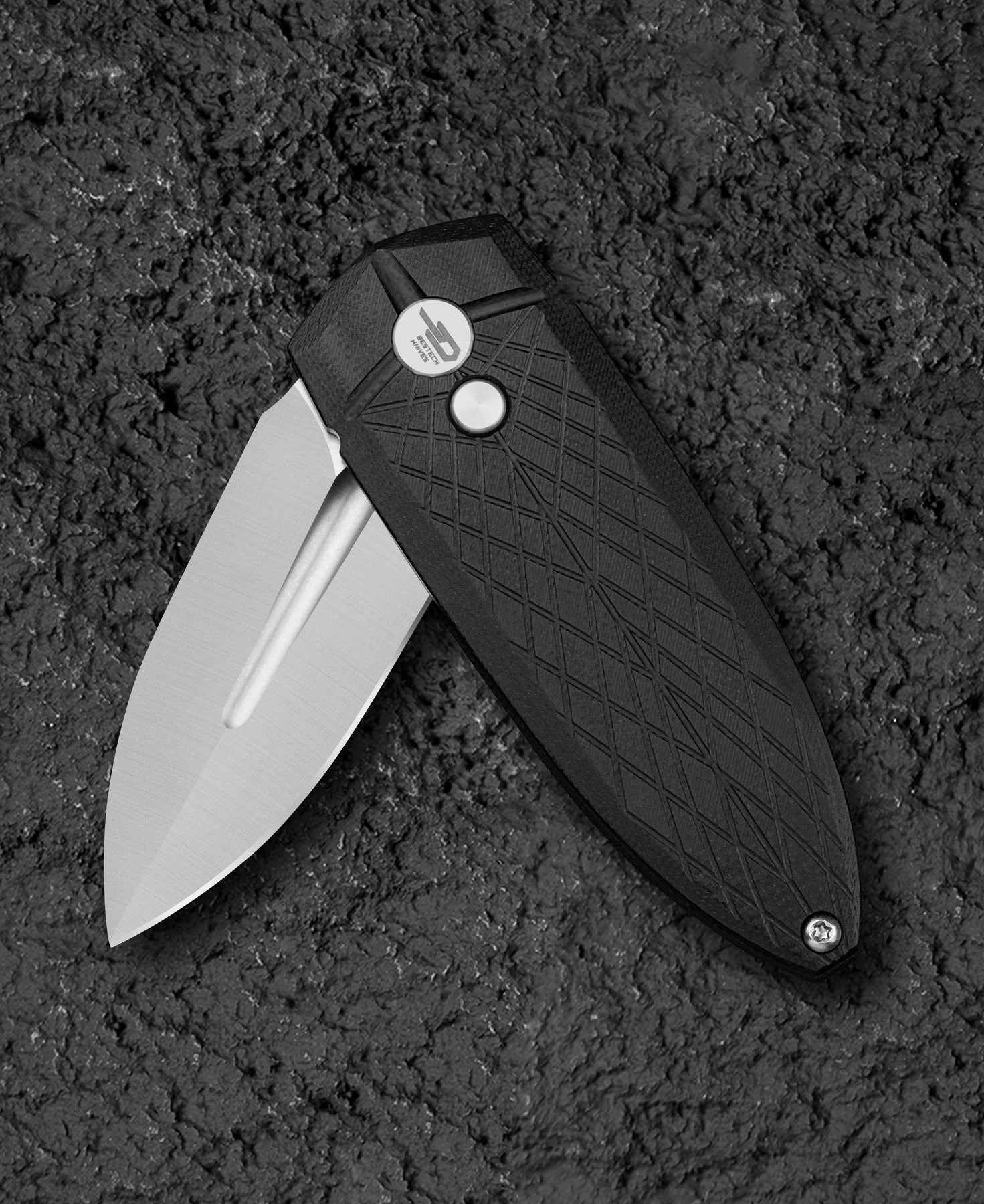 Bestech QUQU BG57A-1 14C28N Blade G10 Handle Folding Knife