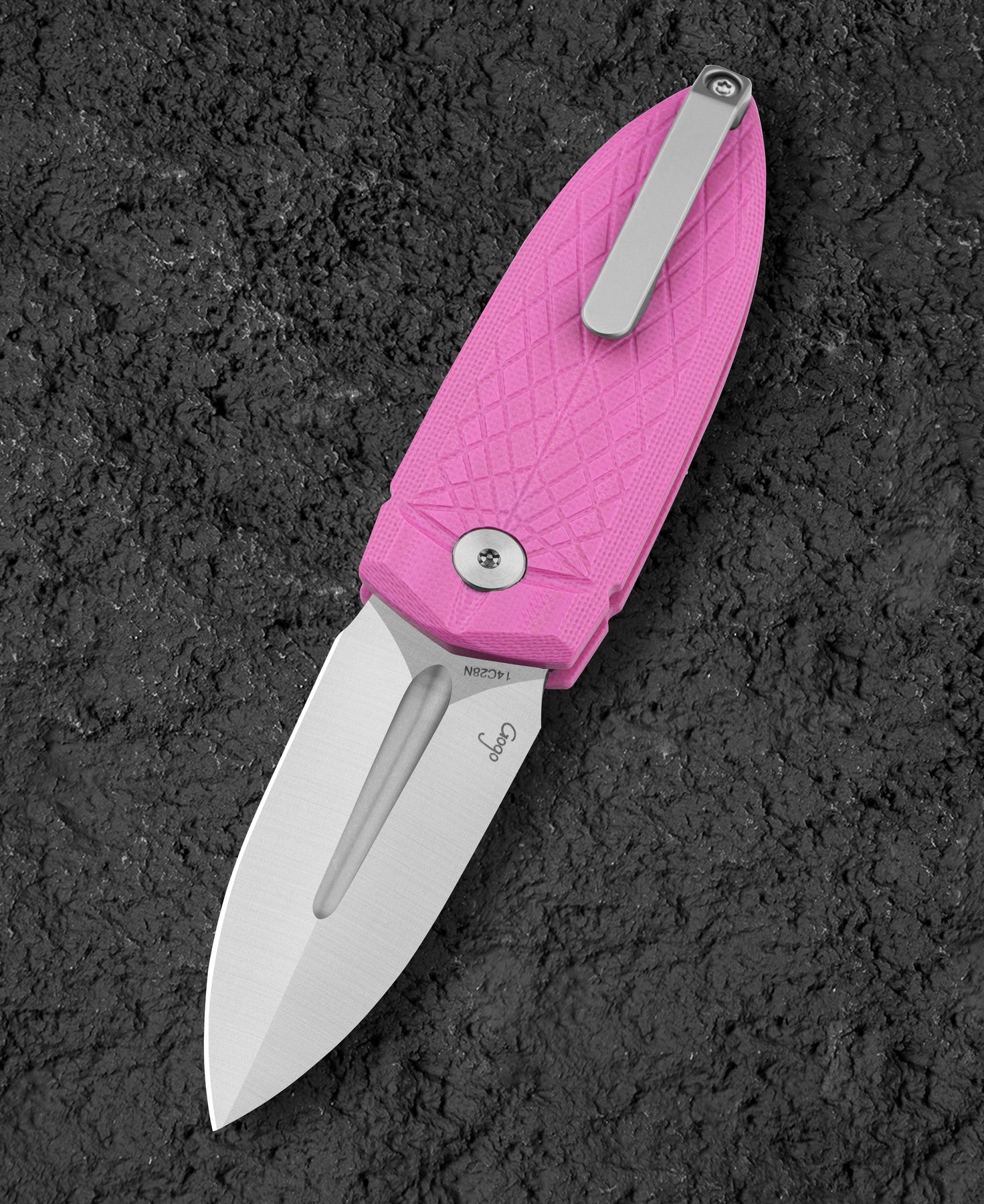 Bestech QUQU BG57A-2 14C28N Blade G10 Handle Folding Knife