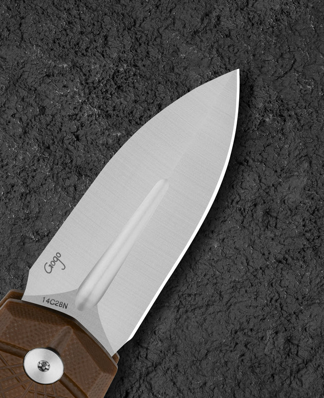 Bestech QUQU BG57A-3 14C28N Blade G10 Handle Folding Knife