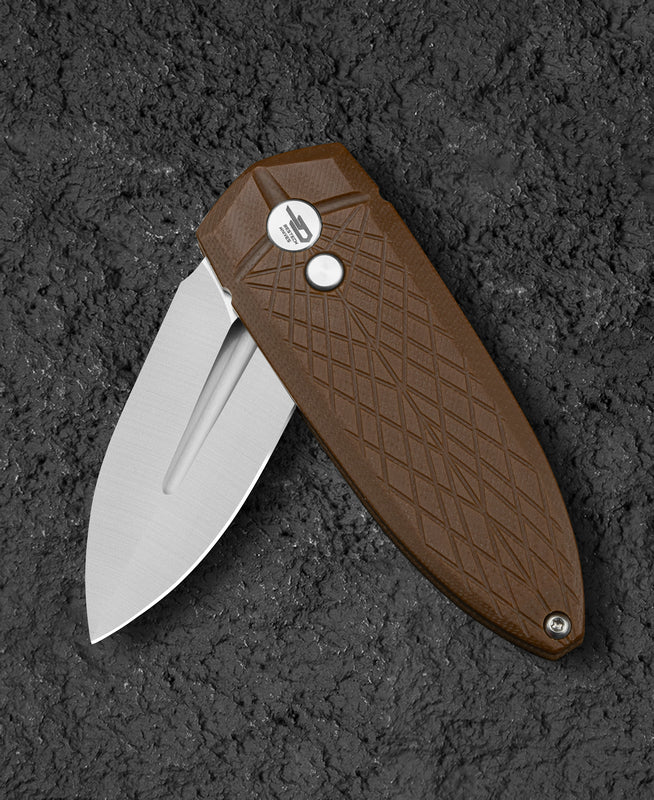 Bestech QUQU BG57A-3 14C28N Blade G10 Handle Folding Knife