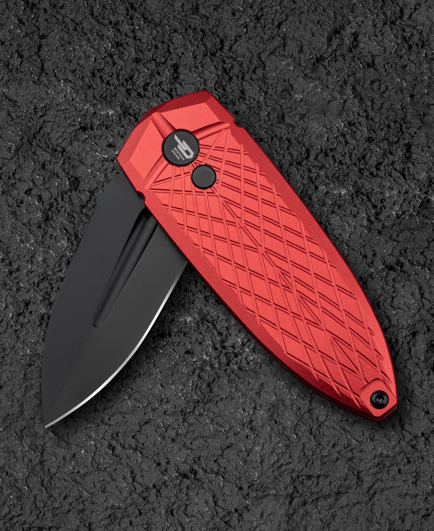 Bestech QUQU BG57B-4 14C28N Blade Aluminum Handle Folding Knife