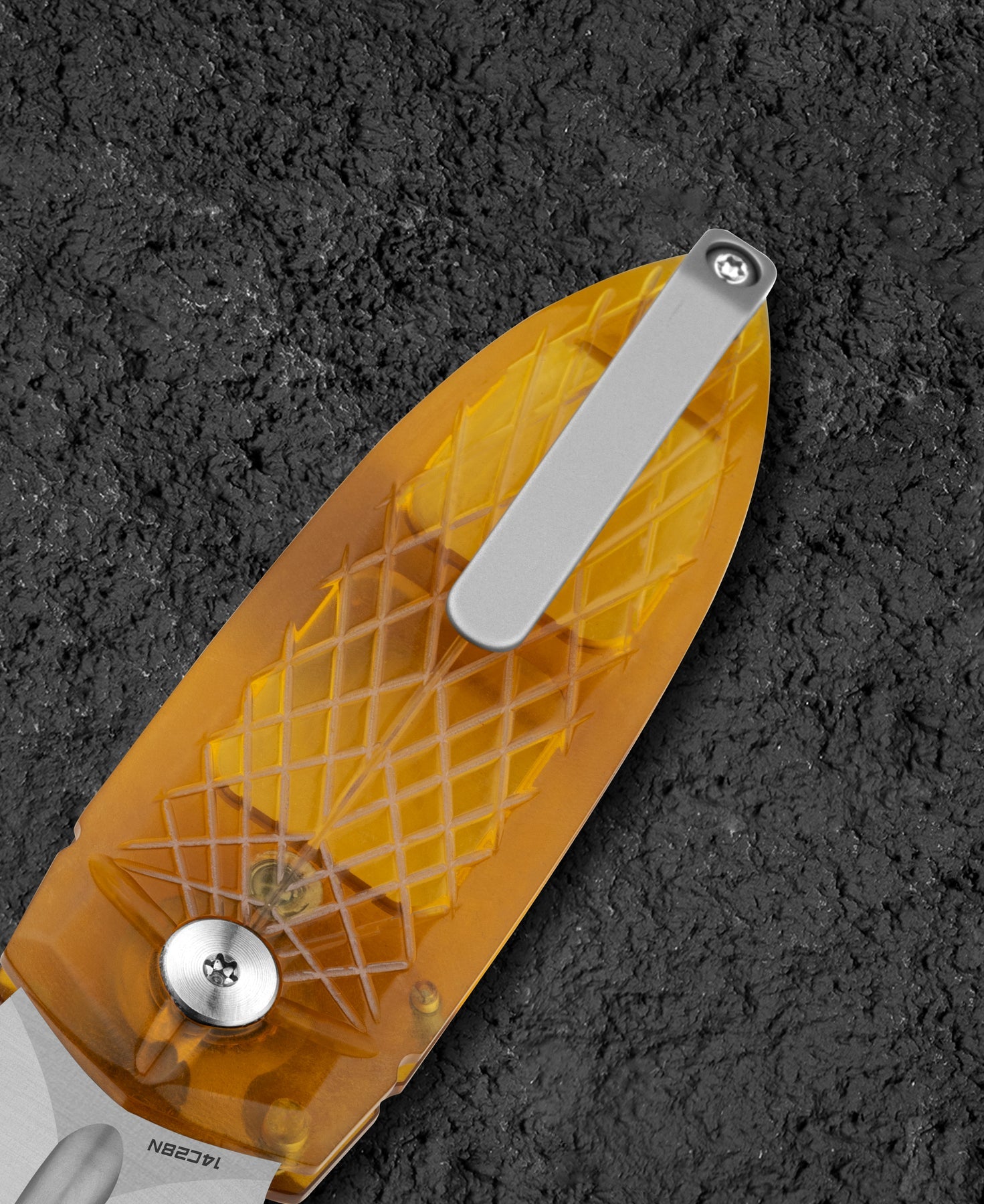 Bestech QUQU BG57D-1 14C28N Blade Ultem Handle Folding Knife