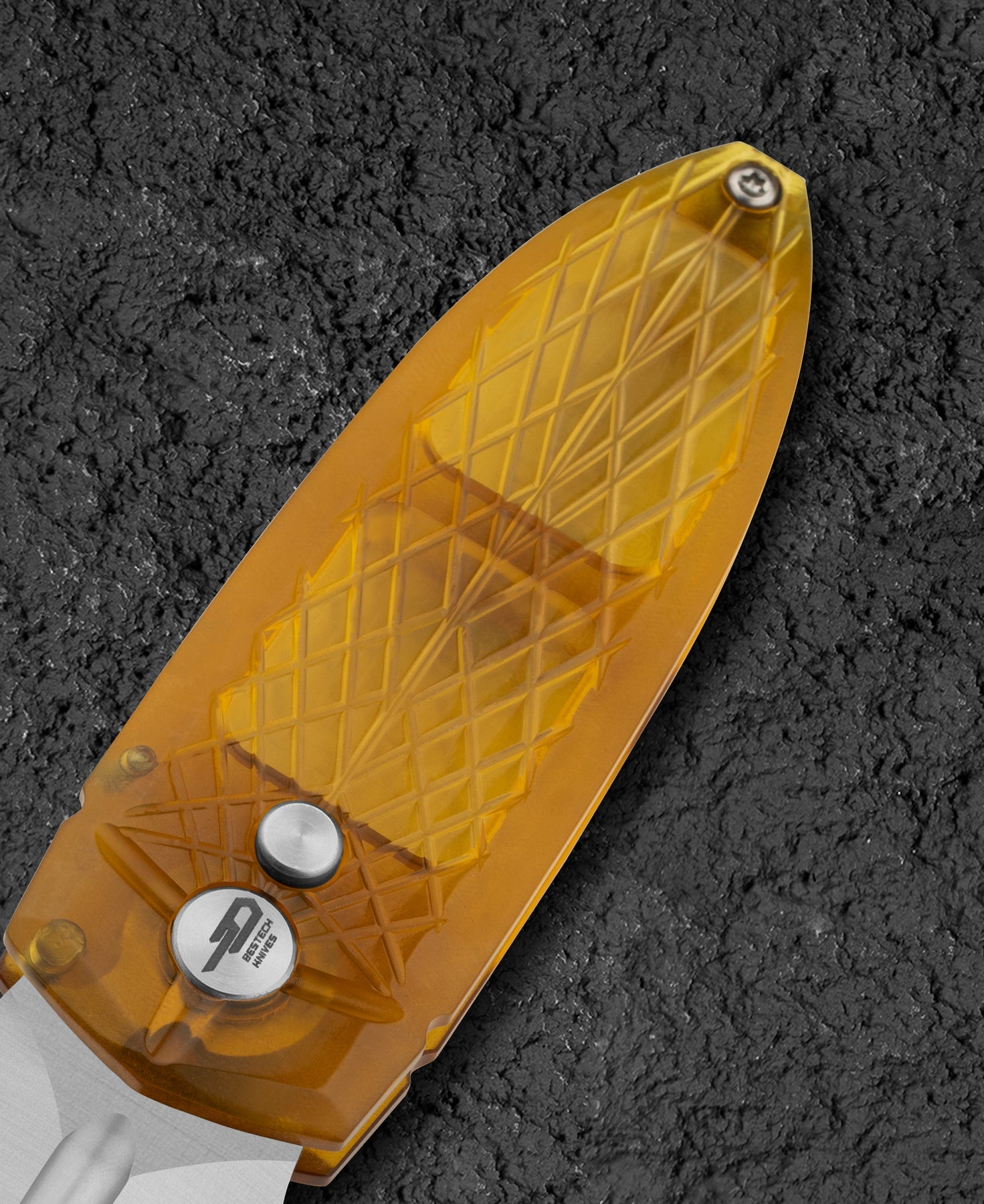 Bestech QUQU BG57D-1 14C28N Blade Ultem Handle Folding Knife