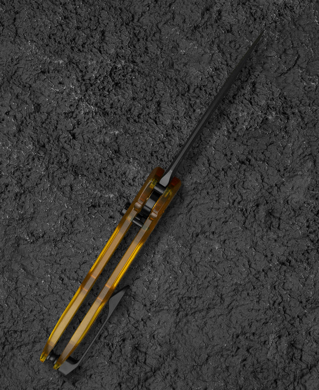 Bestech QUQU BG57D-2 14C28N Blade Ultem Handle Folding Knife