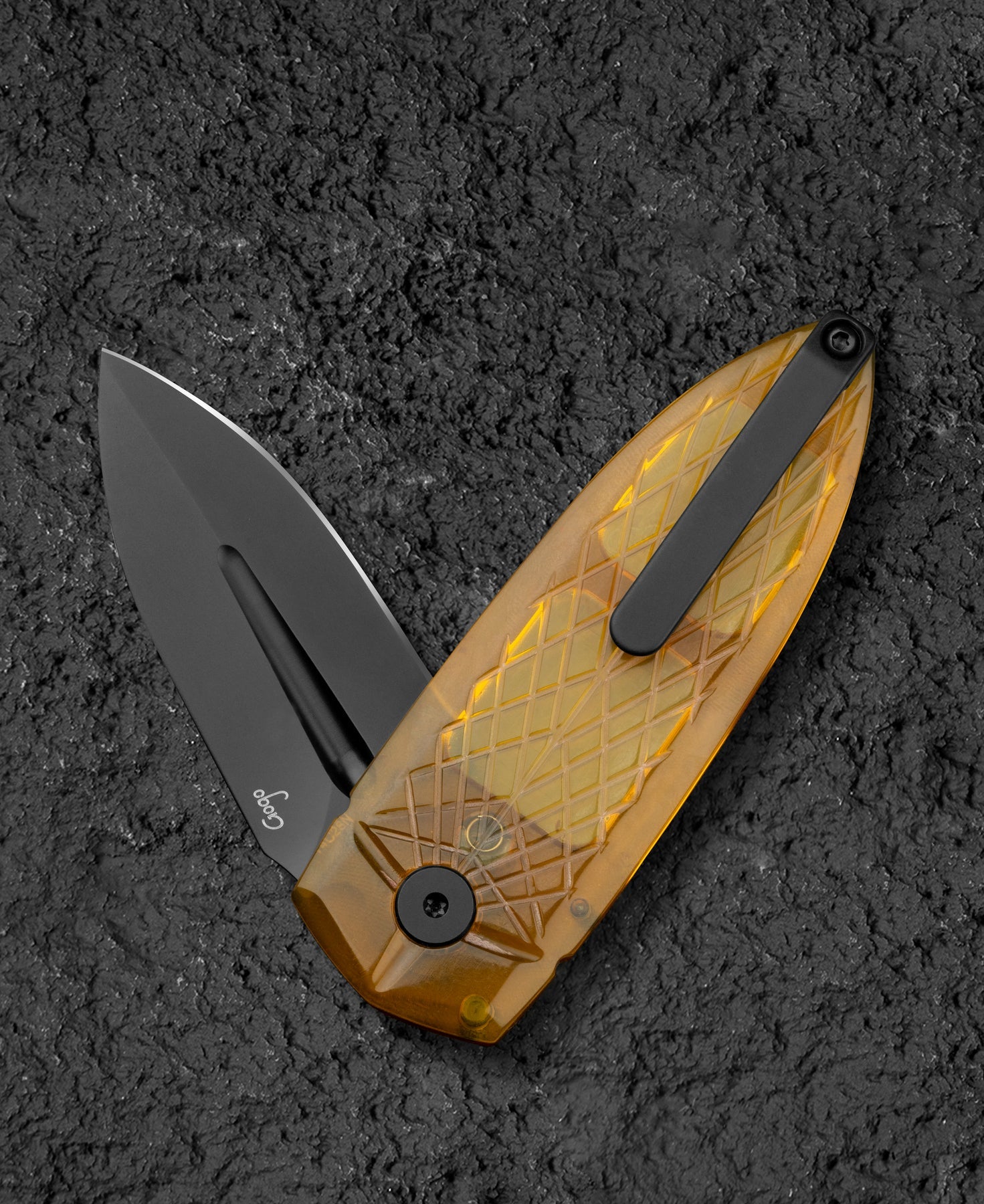 Bestech QUQU BG57D-2 14C28N Blade Ultem Handle Folding Knife