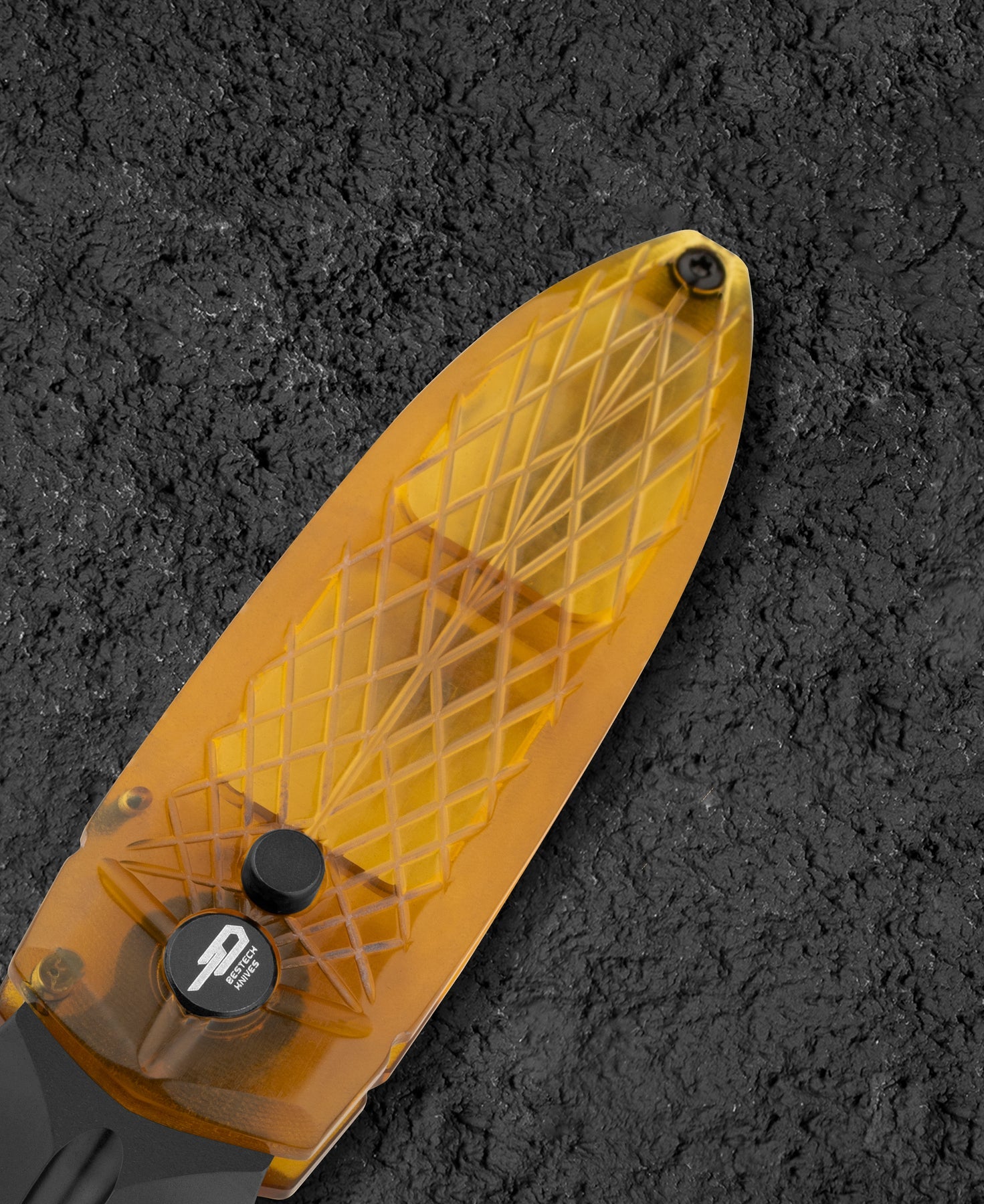 Bestech QUQU BG57D-2 14C28N Blade Ultem Handle Folding Knife