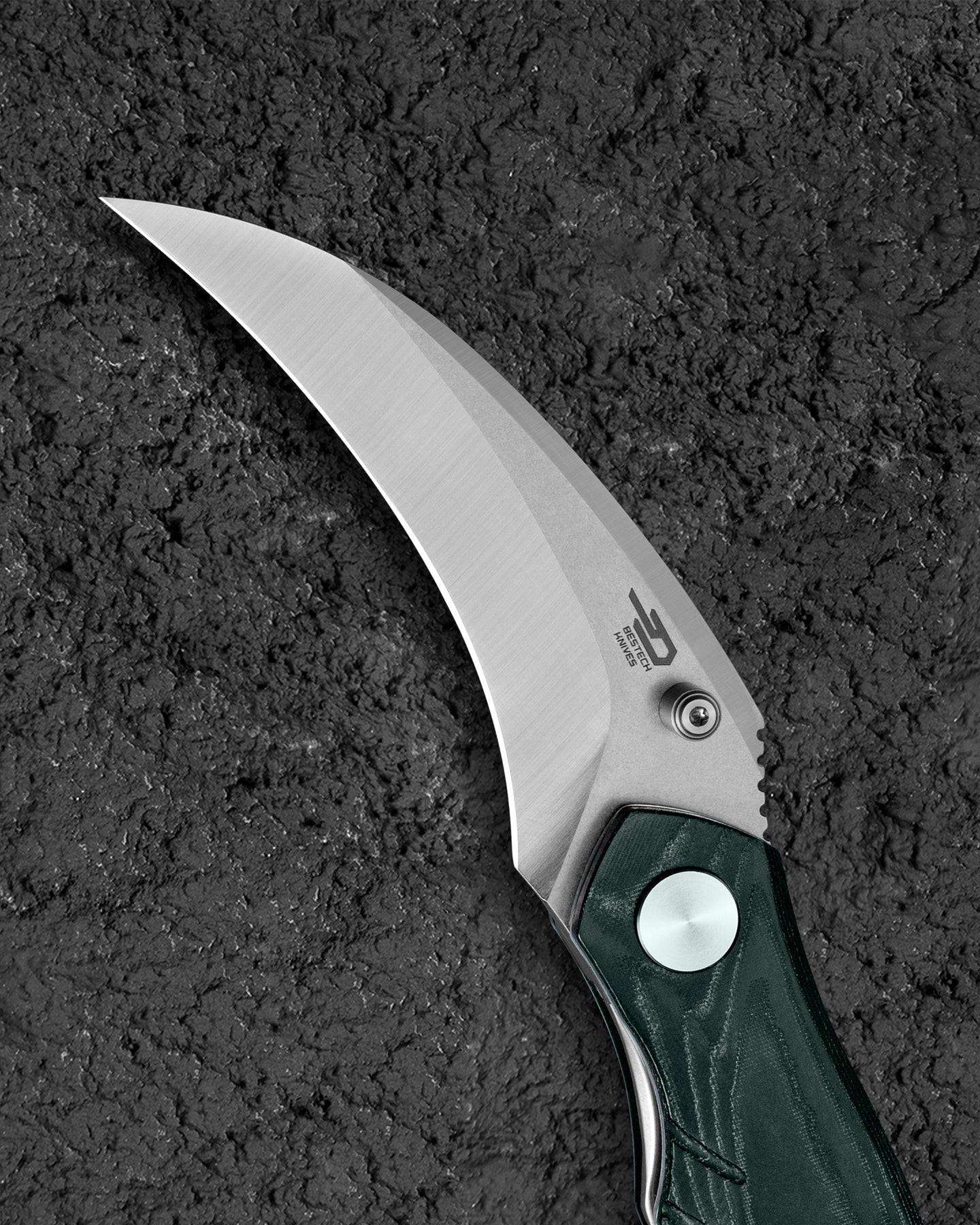 Bestech Mantidae BG60E 14C28N Blade Micarta Handle Liner Lock Folding Knife