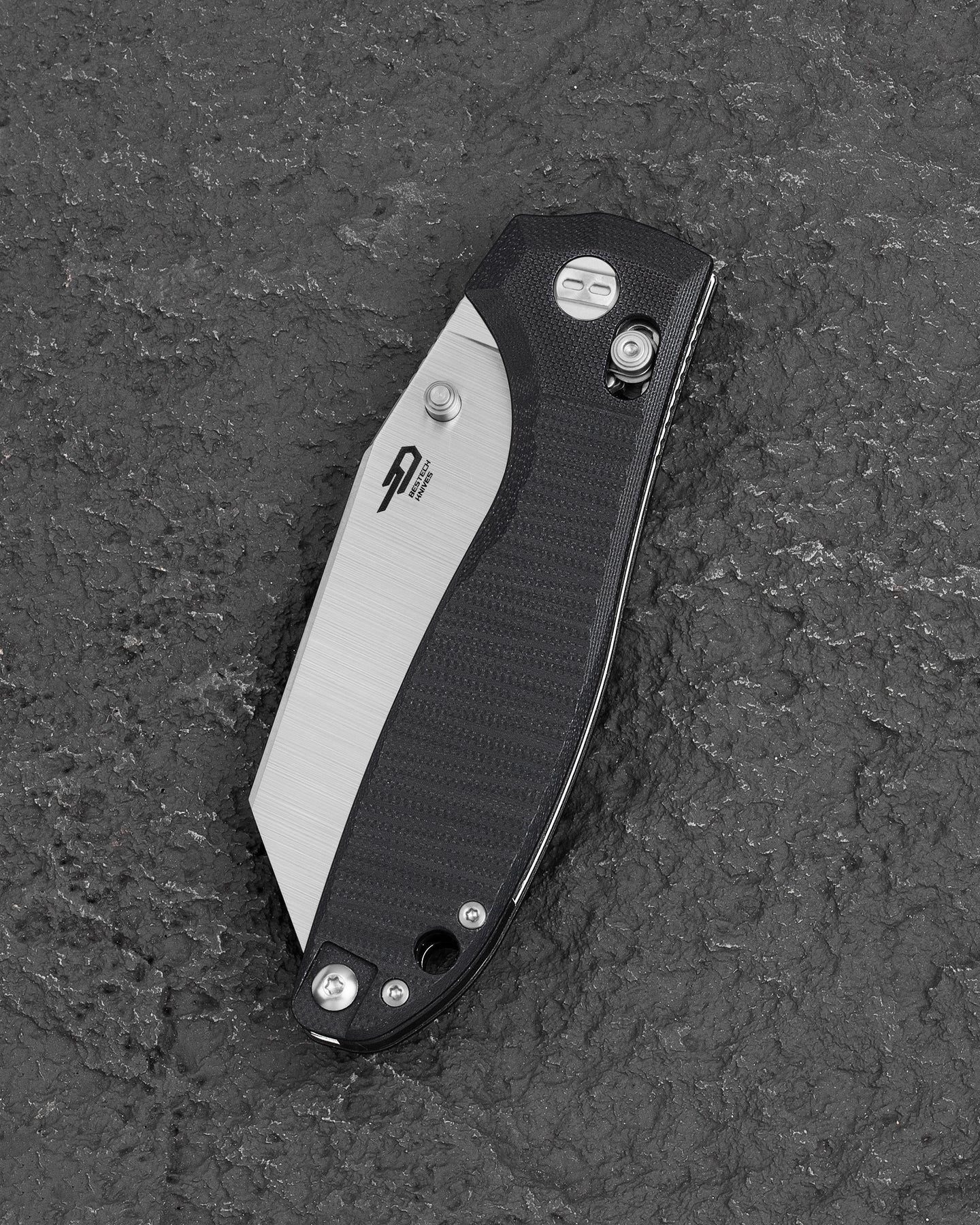 Bestech Liger BG61A D2 Blade G10 Handle Crossbar Lock Folding Knife