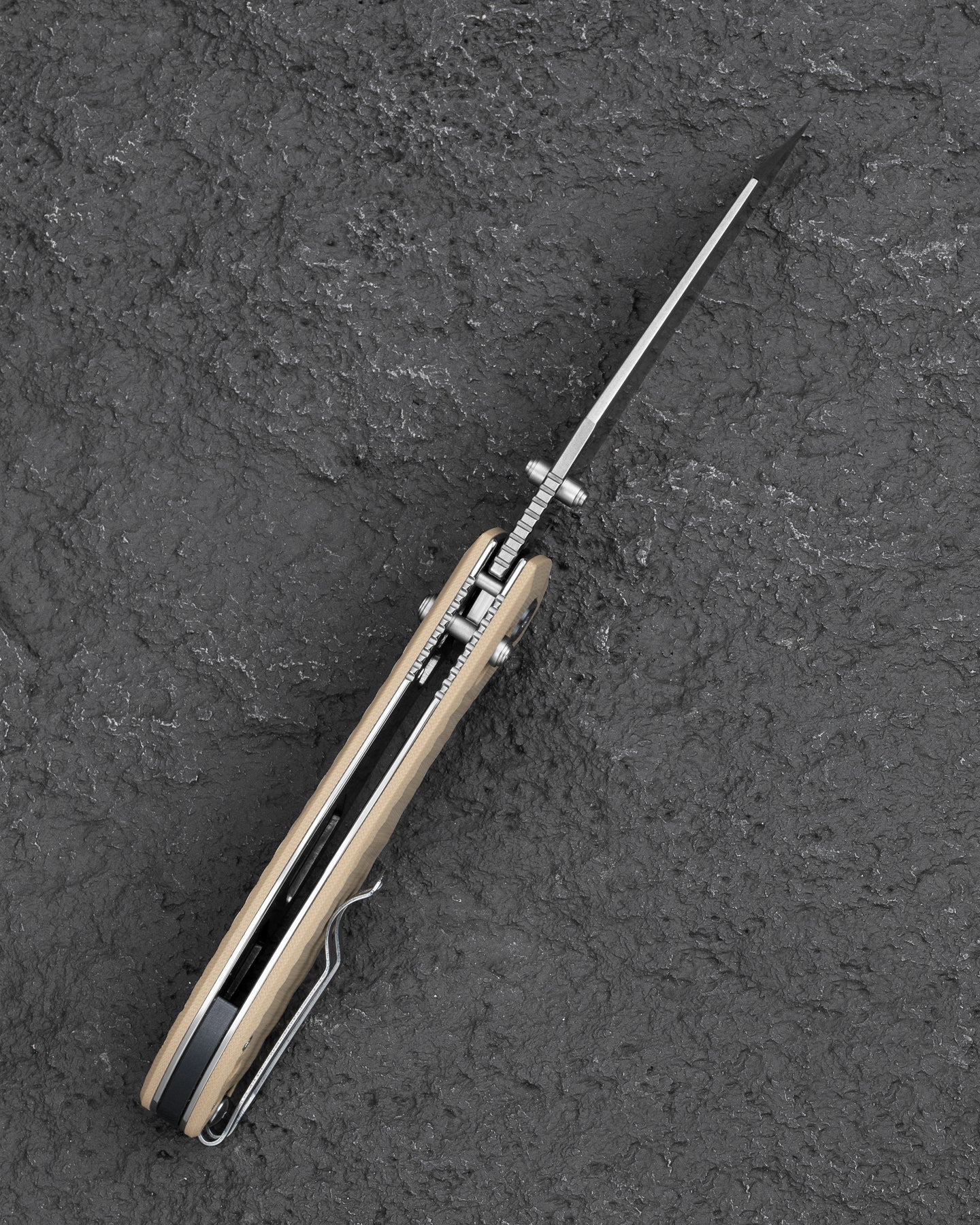 Bestech Liger BG61C D2 Blade G10 Handle Crossbar Lock Folding Knife