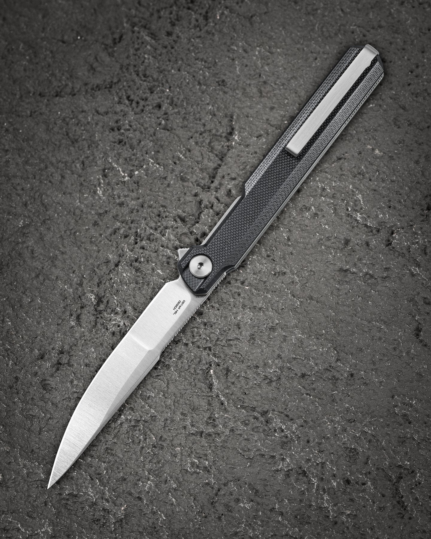 Bestech Duoz BG65A 14C28N Blade Black G10 Handle Liner Lock Folding Knife