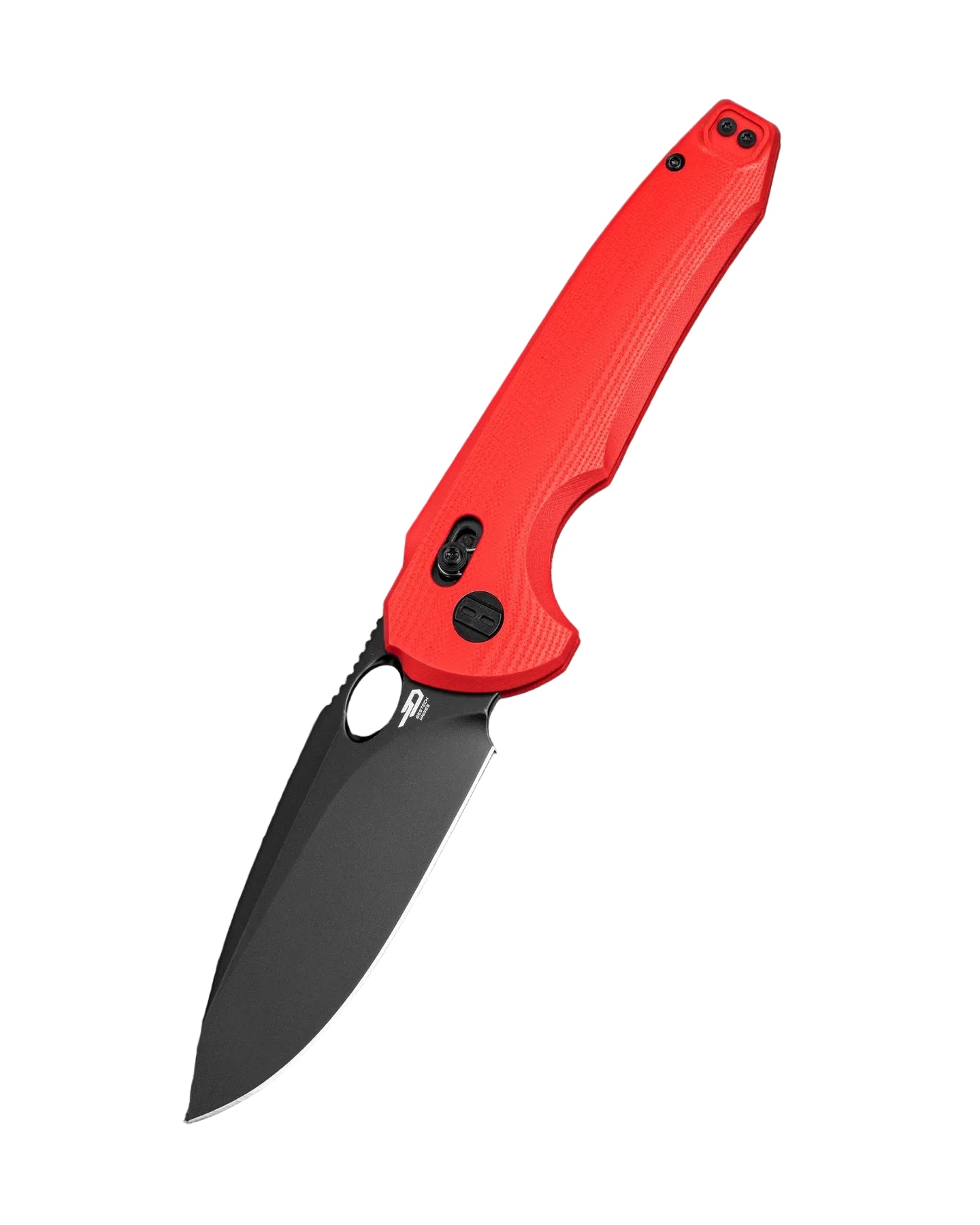 Bestech Noctar BG66G 14C28N Blade Red G10 Handle Crossbar Lock Folding Knife