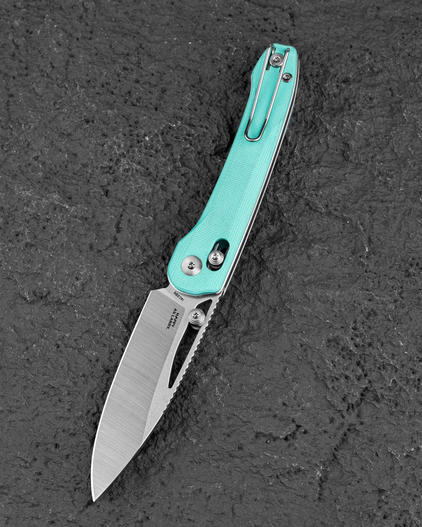 Bestech Cobber BG68B 14C28N Blade Light Blue G10 Handle Crossbar Lock Folding Knife