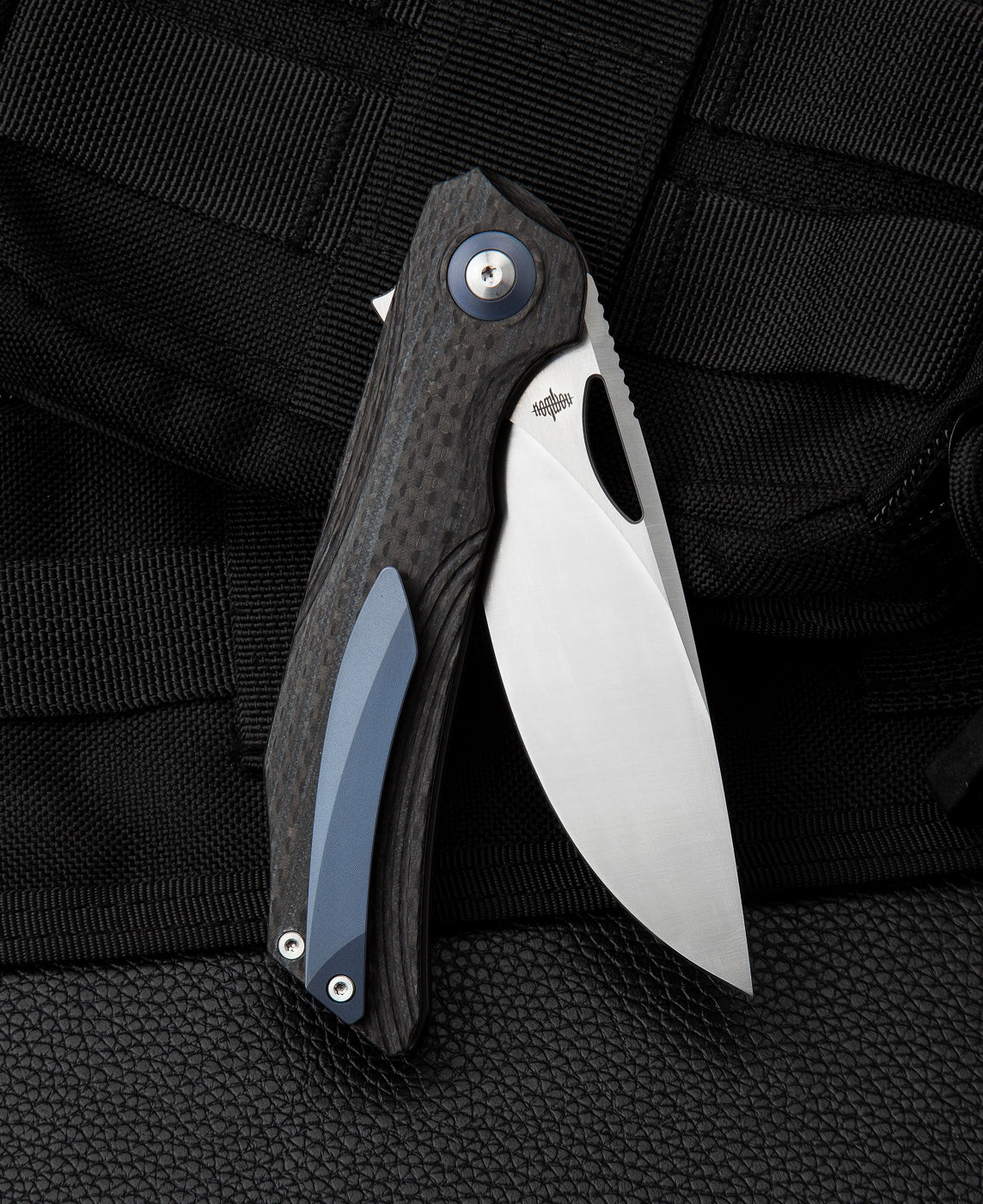Bestech Falko BL01A 154CM Blade Carbon Fiber and G10 Handle Liner Lock Folding Knife