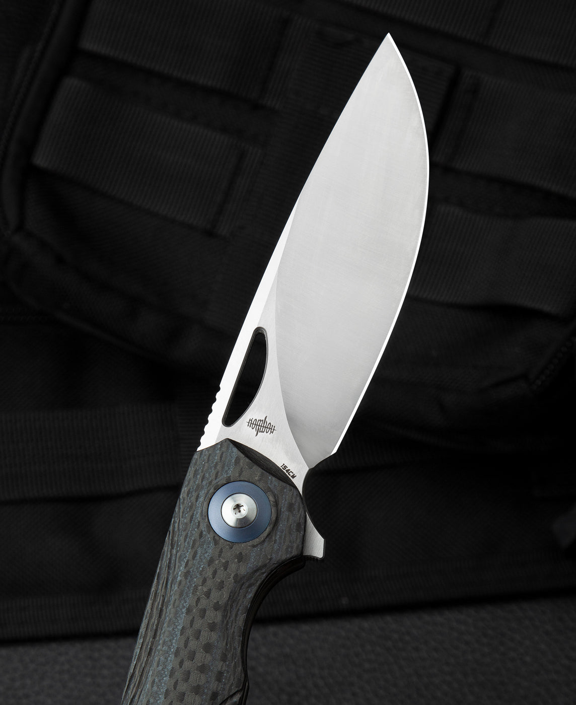 Bestech Falko BL01A 154CM Blade Carbon Fiber and G10 Handle Liner Lock Folding Knife