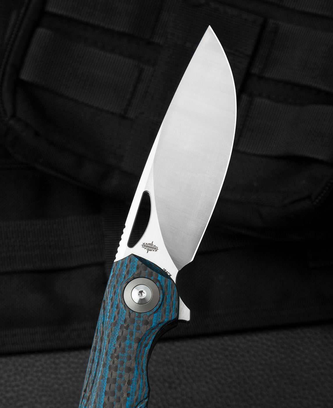 Bestech Falko BL01B 154CM Blade Carbon Fiber and G10 Handle Liner Lock Folding Knife