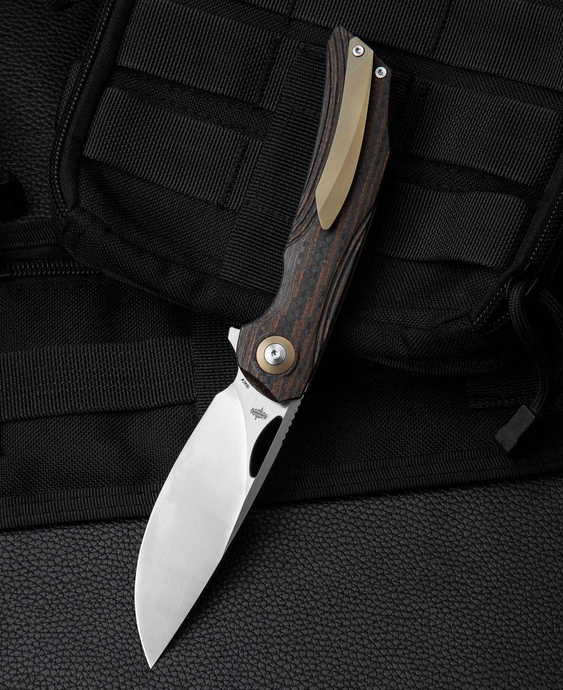 Bestech Falko BL01D 154CM Blade Carbon Fiber and G10 Handle Liner Lock Folding Knife