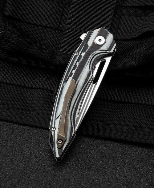 Bestech Ornetta BL02C N690 Blade Carbon Fiber and G10 Handle Liner Lock Folding Knife