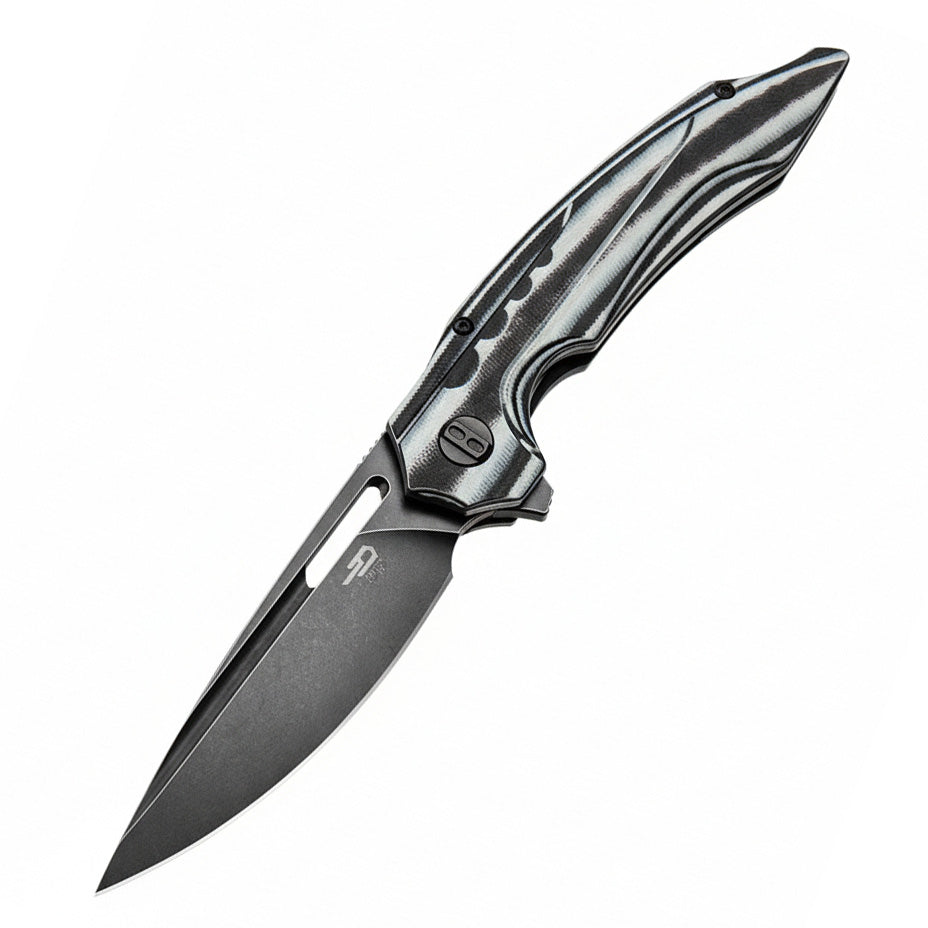Bestech Ornetta BL02D N690 Blade Carbon Fiber and G10 Handle Liner Lock Folding Knife