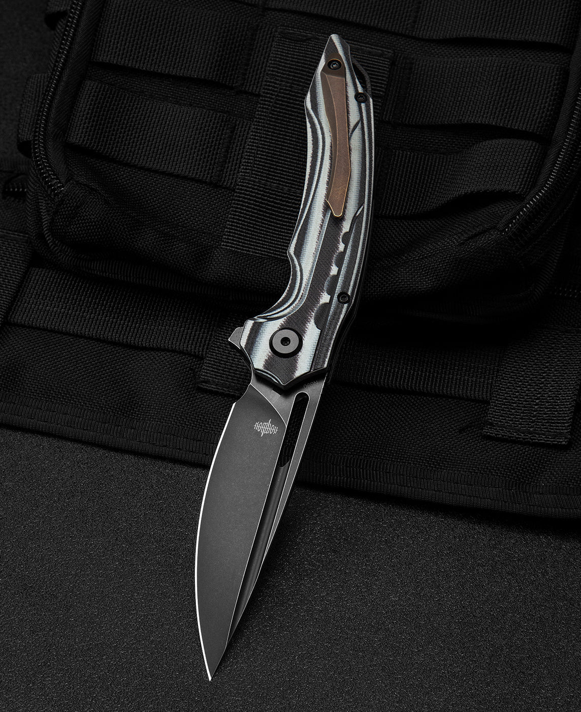 Bestech Ornetta BL02D N690 Blade Carbon Fiber and G10 Handle Liner Lock Folding Knife