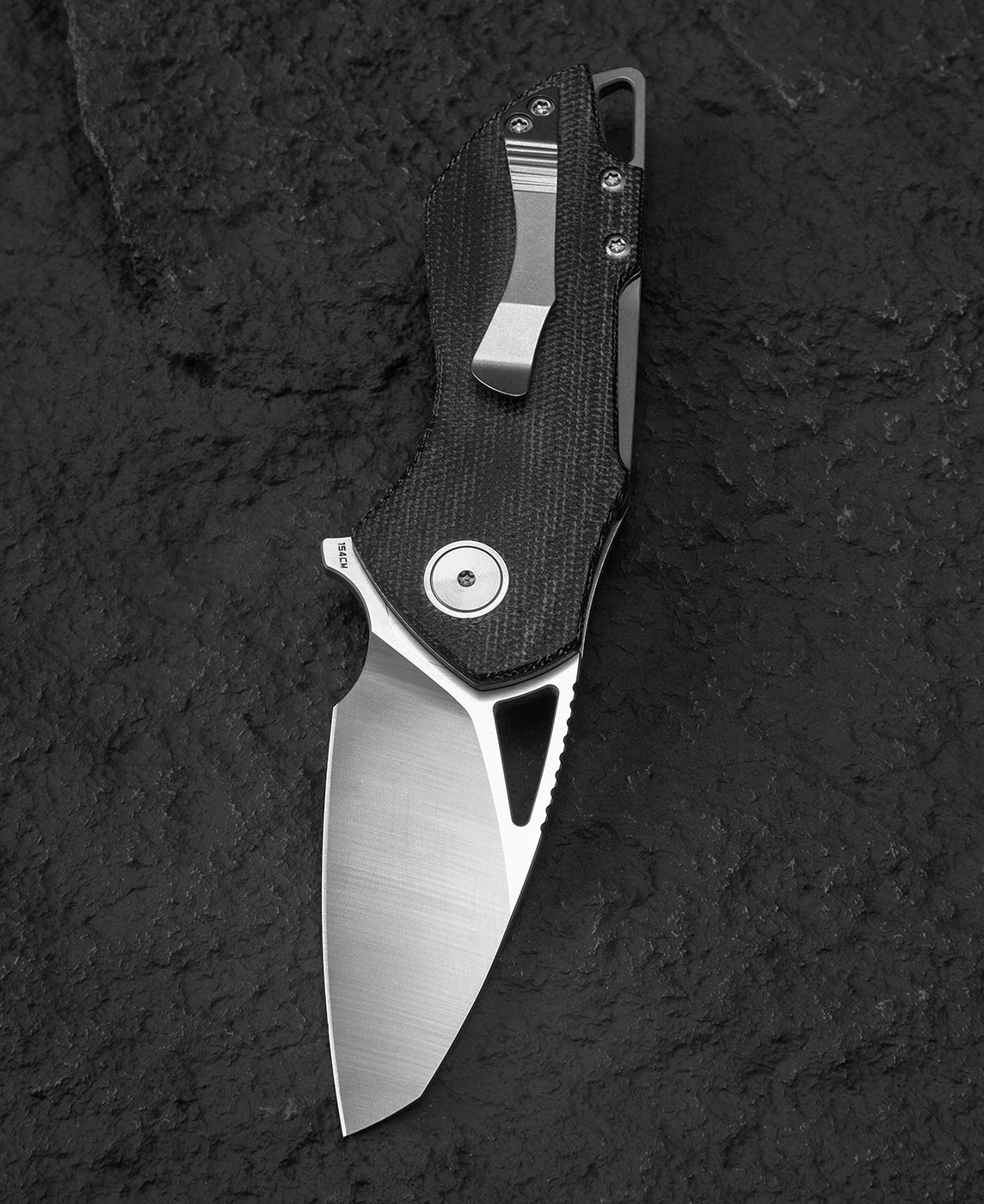 Bestech Riverstone BL03D 154CM Blade Micarta Handle Liner Lock Folding Knife