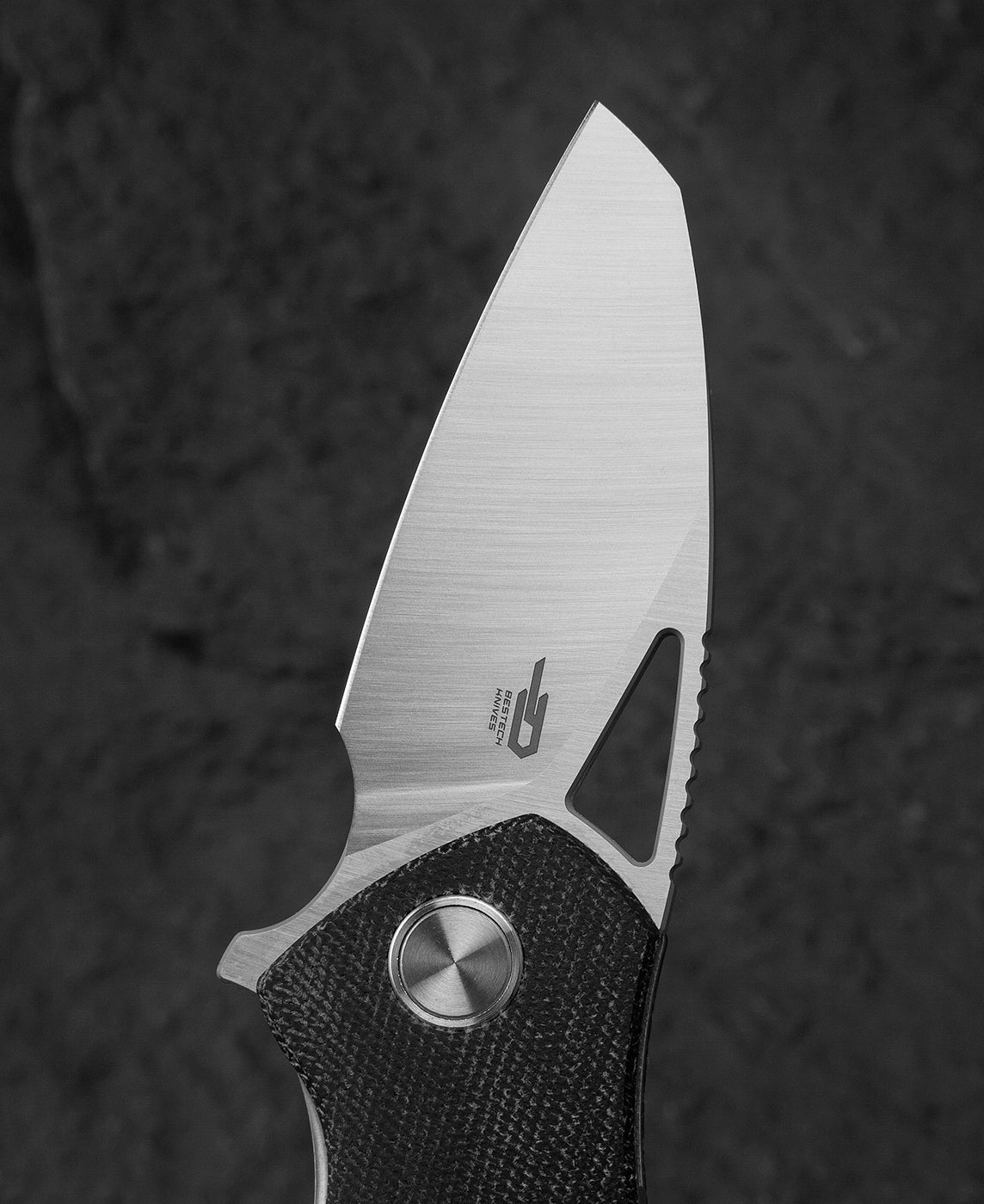 Bestech Riverstone BL03D 154CM Blade Micarta Handle Liner Lock Folding Knife