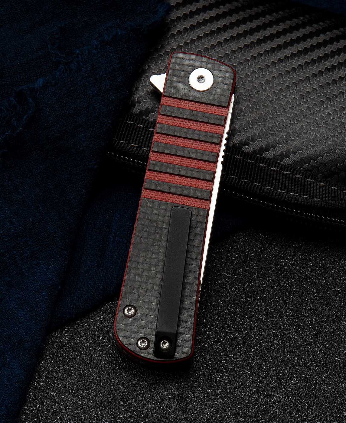 Bestech Titan BL04D 154CM Blade Carbon Fiber and G10 Handle Liner Lock Folding Knife