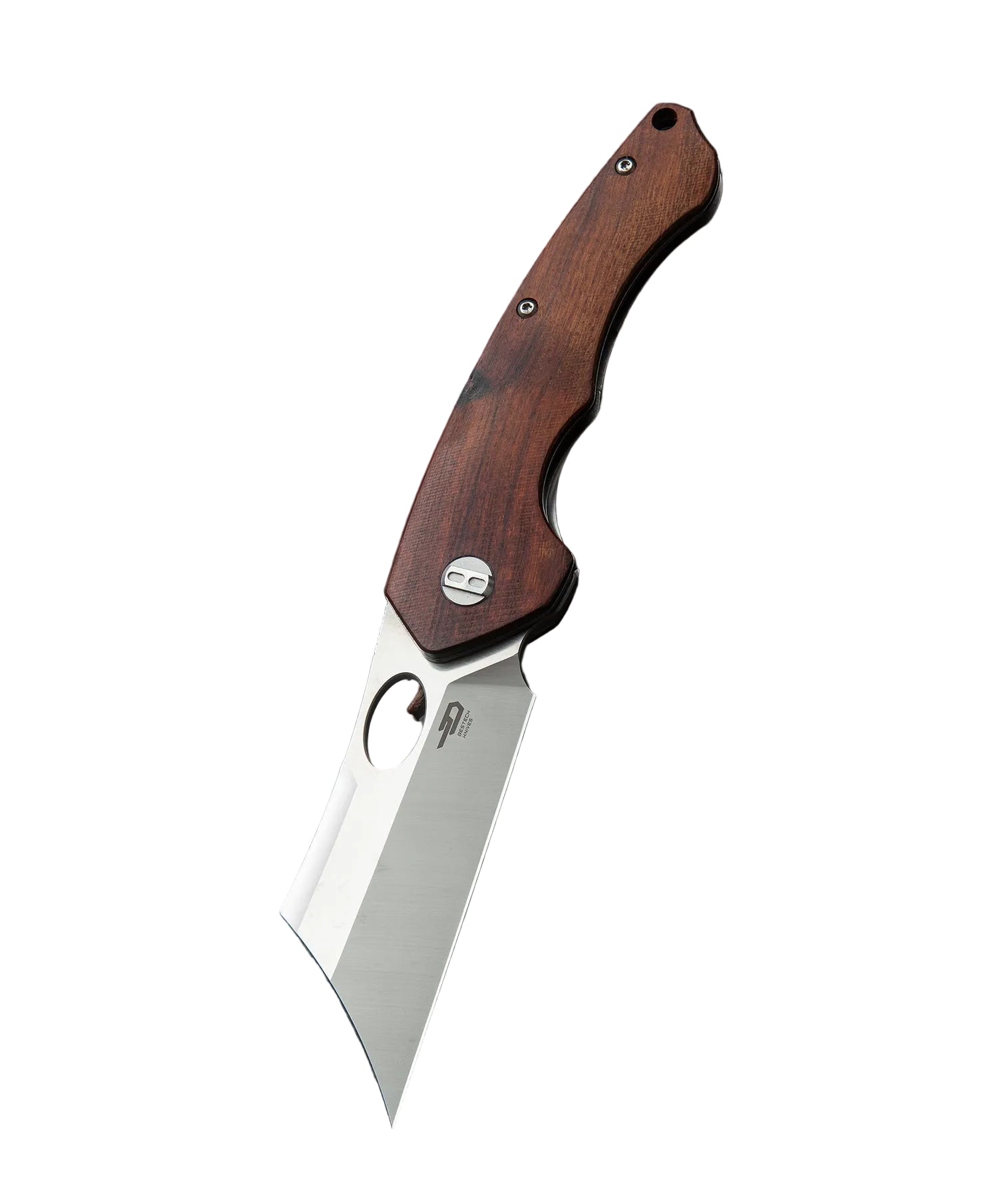 Bestech Skirmish BL06A 154CM Blade Ironwood Handle Liner Lock Folding Knife