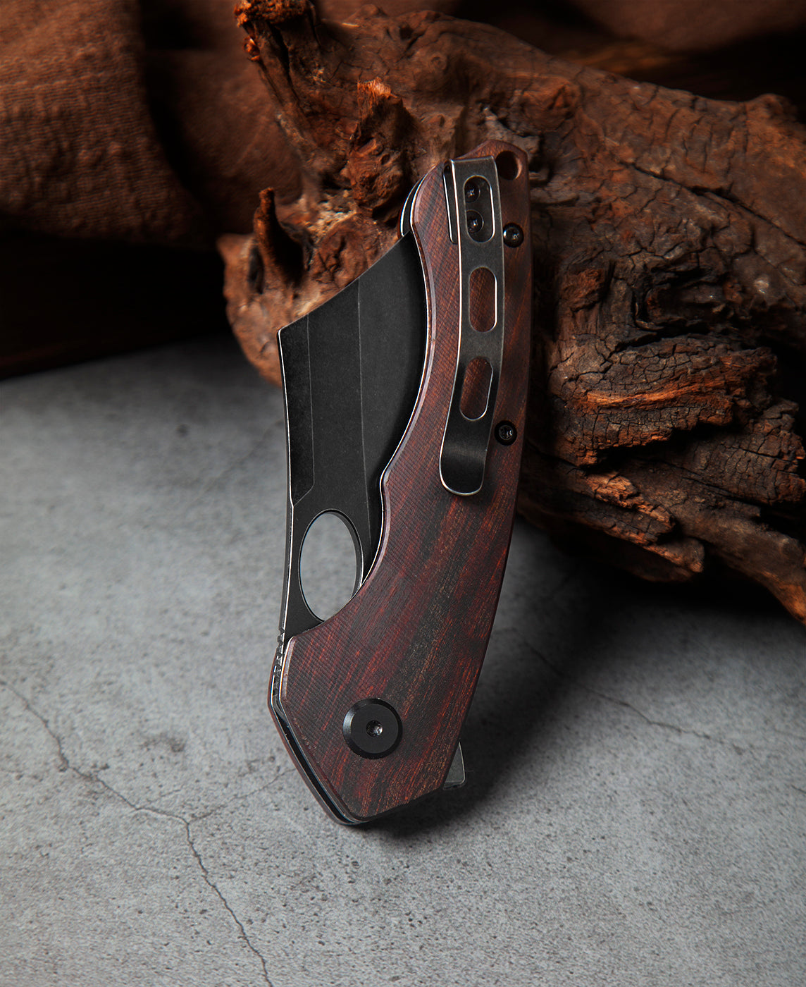 Bestech Skirmish BL06D 154CM Blade Ironwood Handle Liner Lock Folding Knife