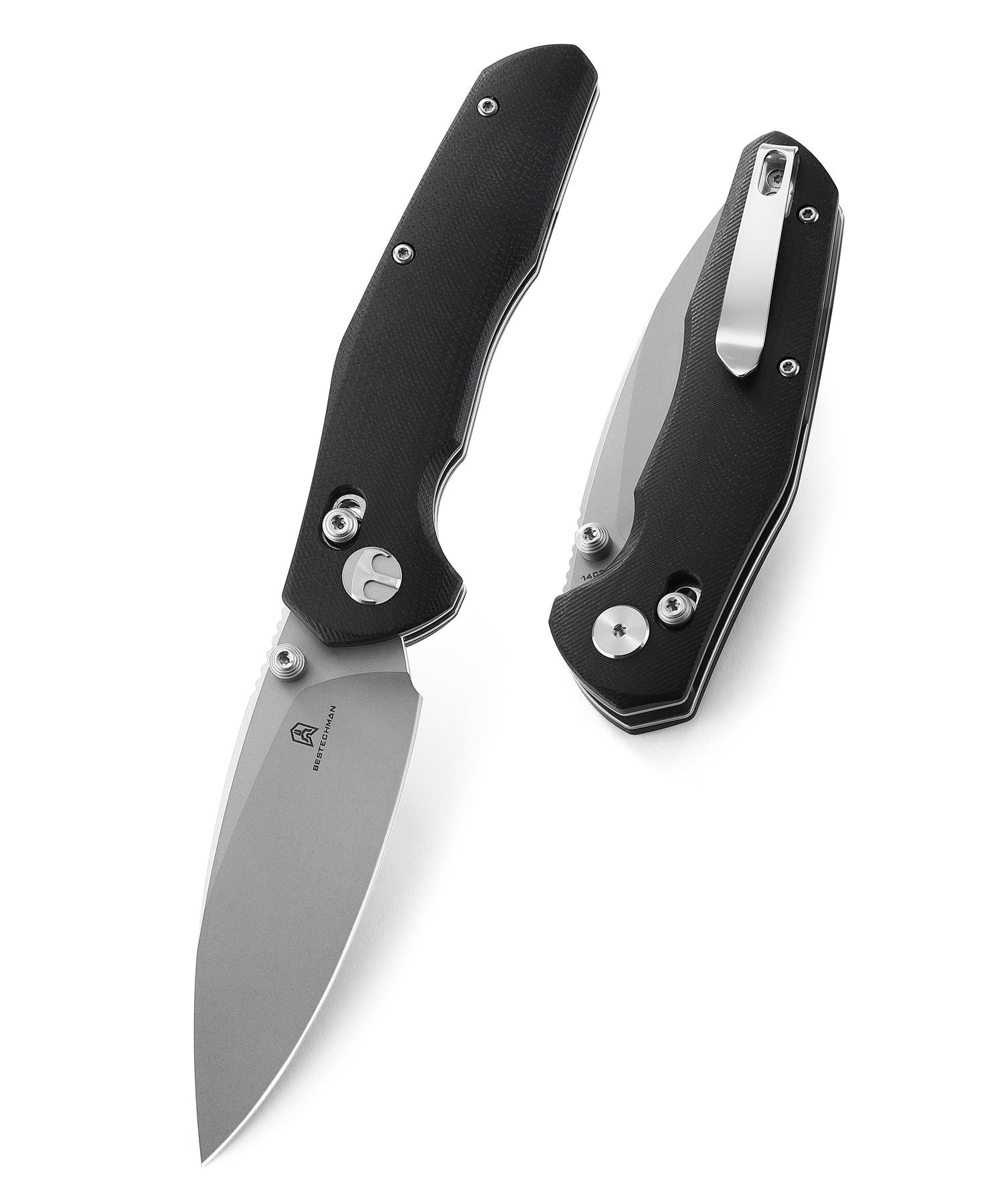 Bestechman Ronan BMK02D 14C28N Blade G10 Handle Crossbar Lock Folding Knife