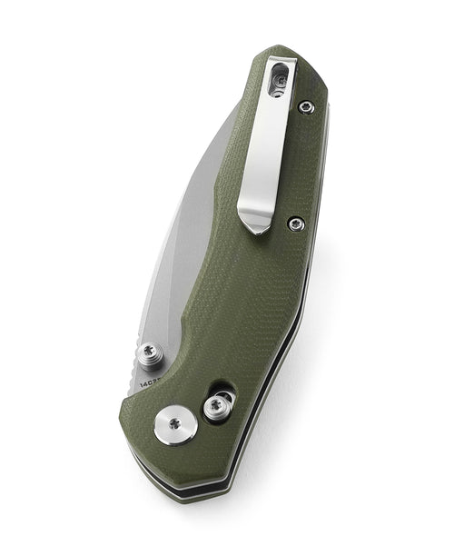 Bestechman Ronan BMK02E 14C28N Blade G10 Handle Crossbar Lock Folding Knife