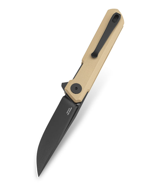 Bestechman Mini Dundee BMK03I D2 Steel Blade G10 Handle Liner Lock Folding Knife