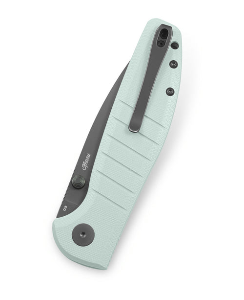 Bestechman Goodboy BMK04D D2 Steel Blade G10 Handle Button Lock Folding Knife