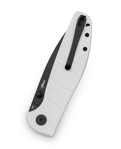 Bestechman Goodboy BMK04J D2 Steel Blade G10 Handle Button Lock Folding Knife