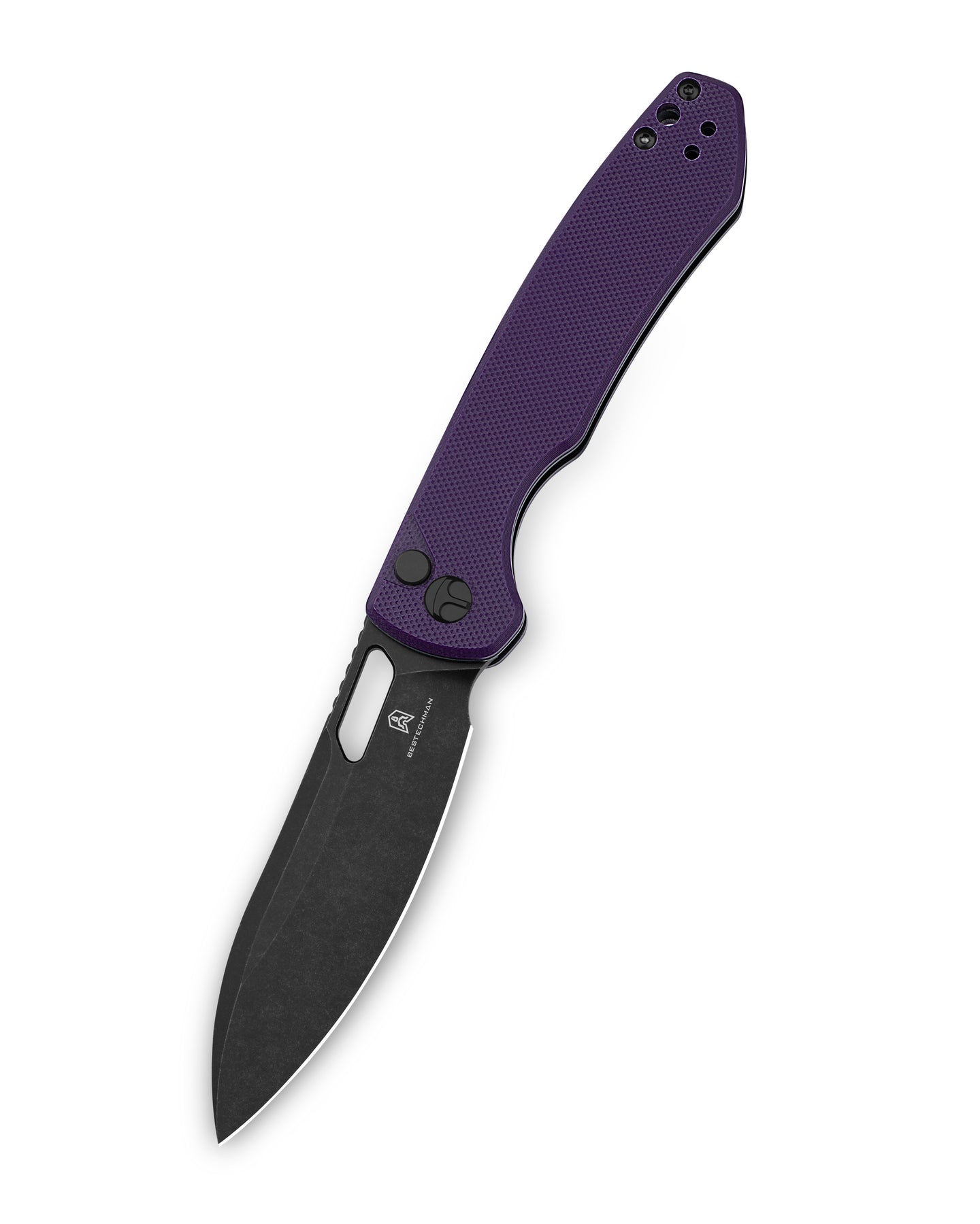Bestechman Firebird BMK05D D2 Steel Blade G10 Handle Button Lock Folding Knife