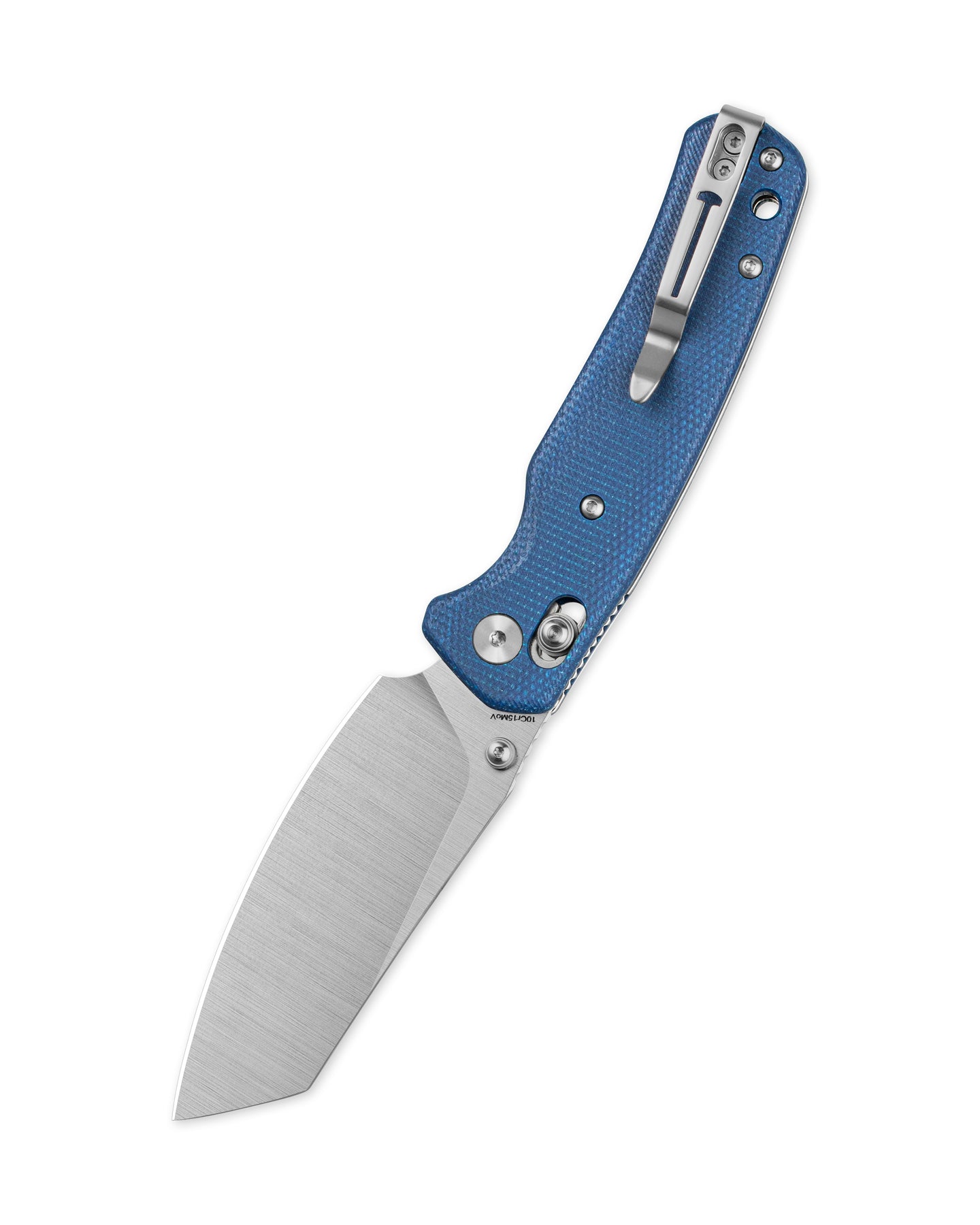 Bestechman Cicada's Wing BMK06-M-1 10Cr15MoV Blade Micarta Handle Crossbar Lock Folding Knife