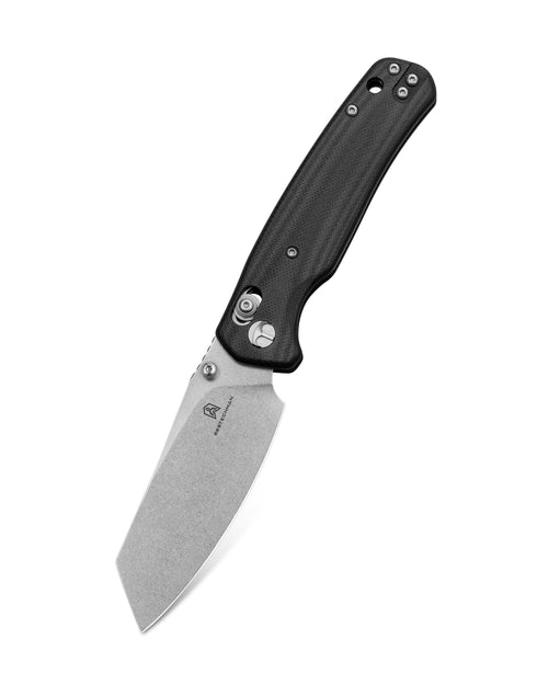 Bestechman Cicada's wing BMK06I 10Cr15MoV Blade G10 Handle Crossbar Lock Folding Knife