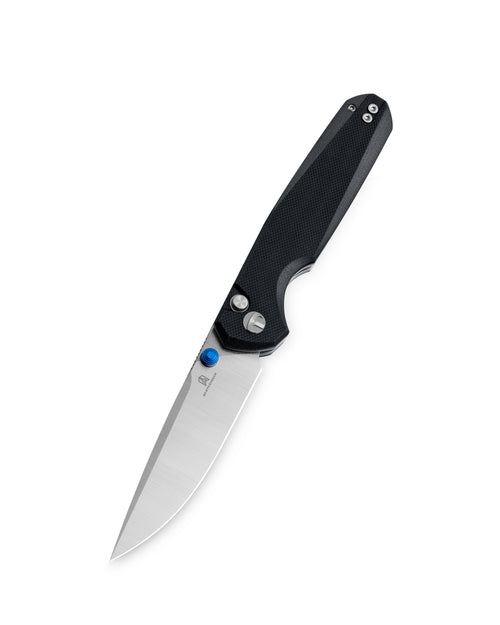 Bestechman Velix BMK07A 14C28N Blade G10 Handle Button Lock Folding Knife