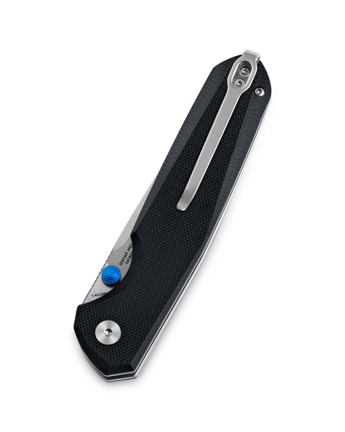 Bestechman Velix BMK07A 14C28N Blade G10 Handle Button Lock Folding Knife