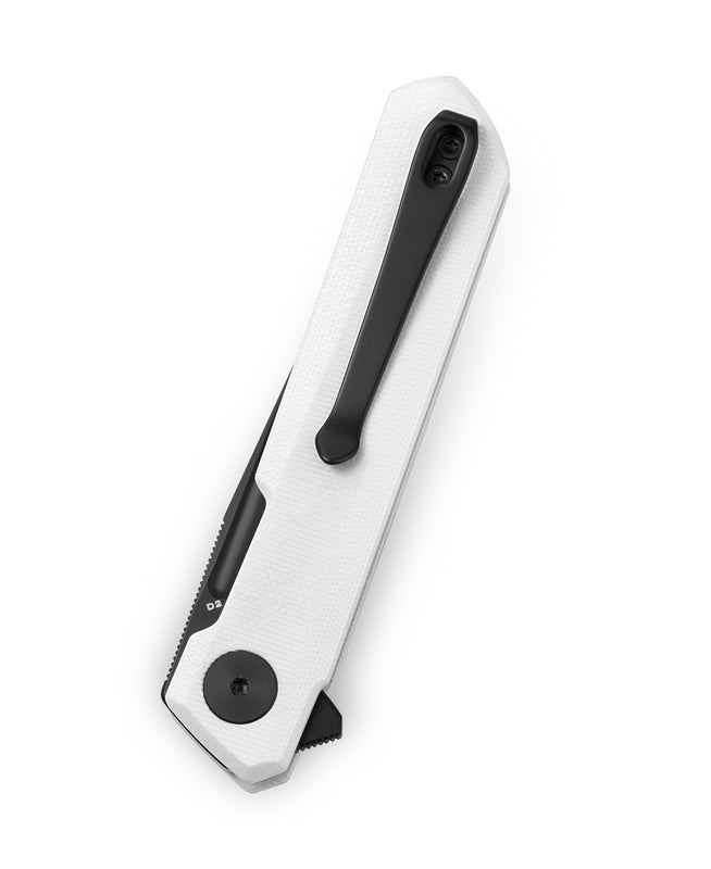 Bestechman Mini Dundee BMK08B D2 Steel Blade G10 Handle Liner Lock Folding Knife