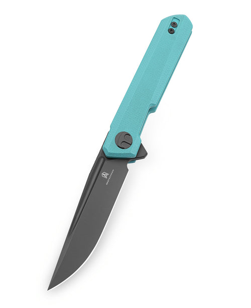 Bestechman Mini Dundee BMK08E D2 Steel Blade G10 Handle Liner Lock Folding Knife