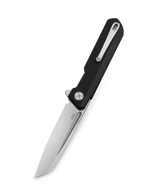 Bestechman Dundee Sheepfoot BMK09A D2 Blade G10 Handle Liner Lock Folding Knife