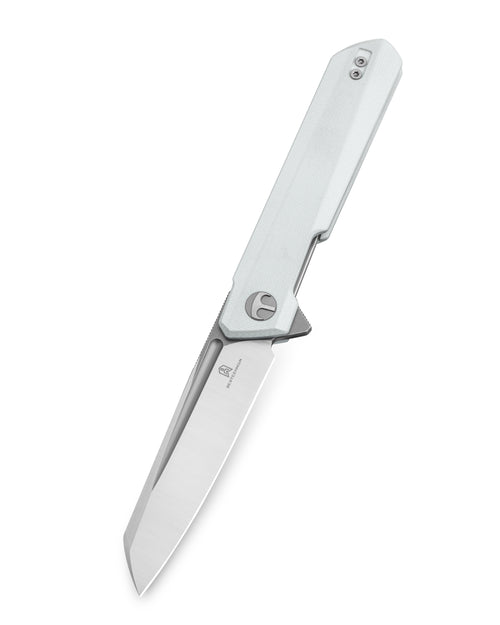 Bestechman Dundee Sheepfoot BMK09C D2 Blade G10 Handle Liner Lock Folding Knife