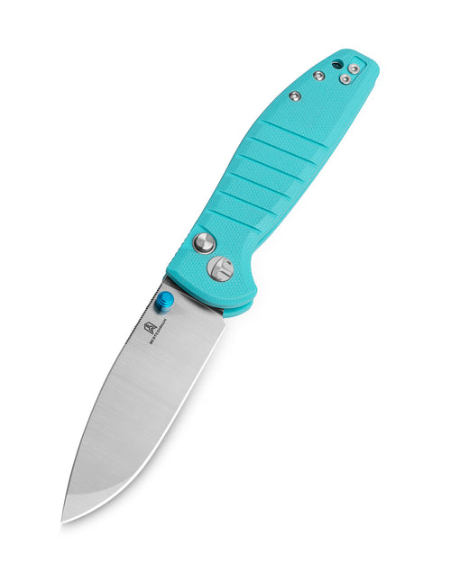 Bestechman Goodboy Jr. BMK10B D2 Blade G10 Handle Button Lock Folding Knife