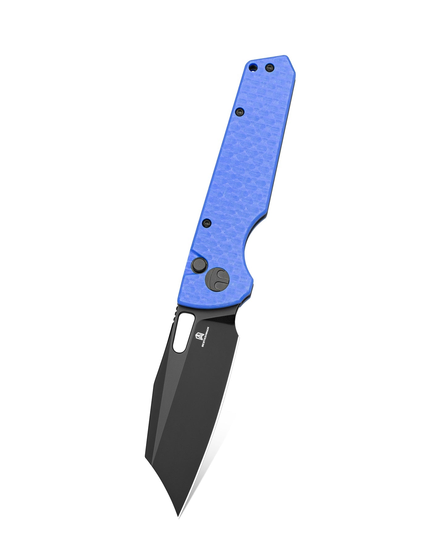 Bestechman Guardian BMK11G D2 Blade G10 Handle Button Lock Folding Knife