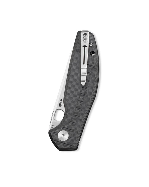 Bestechman Angry Owl BMK12F-1 D2 Blade G10 Handle Button Lock Folding Knife