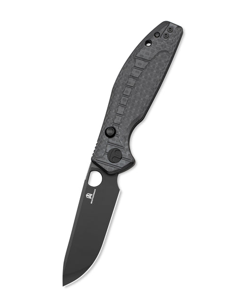 Bestechman Angry Owl BMK12F-2 D2 Blade G10 Handle Button Lock Folding Knife